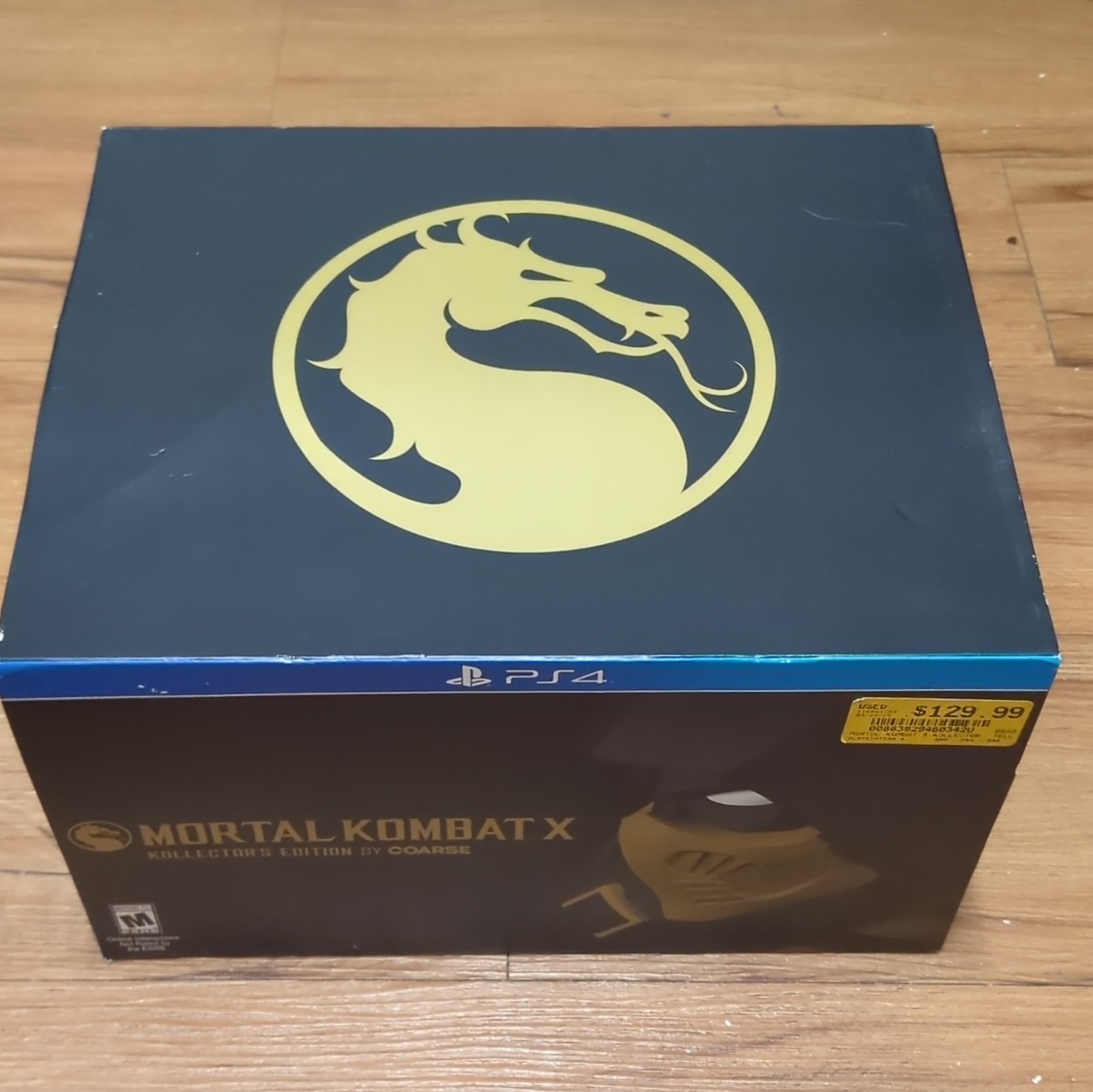 Mortal Kombat X Kollector’s Edition by Coarse w/ Scorpion Figure Set PS4