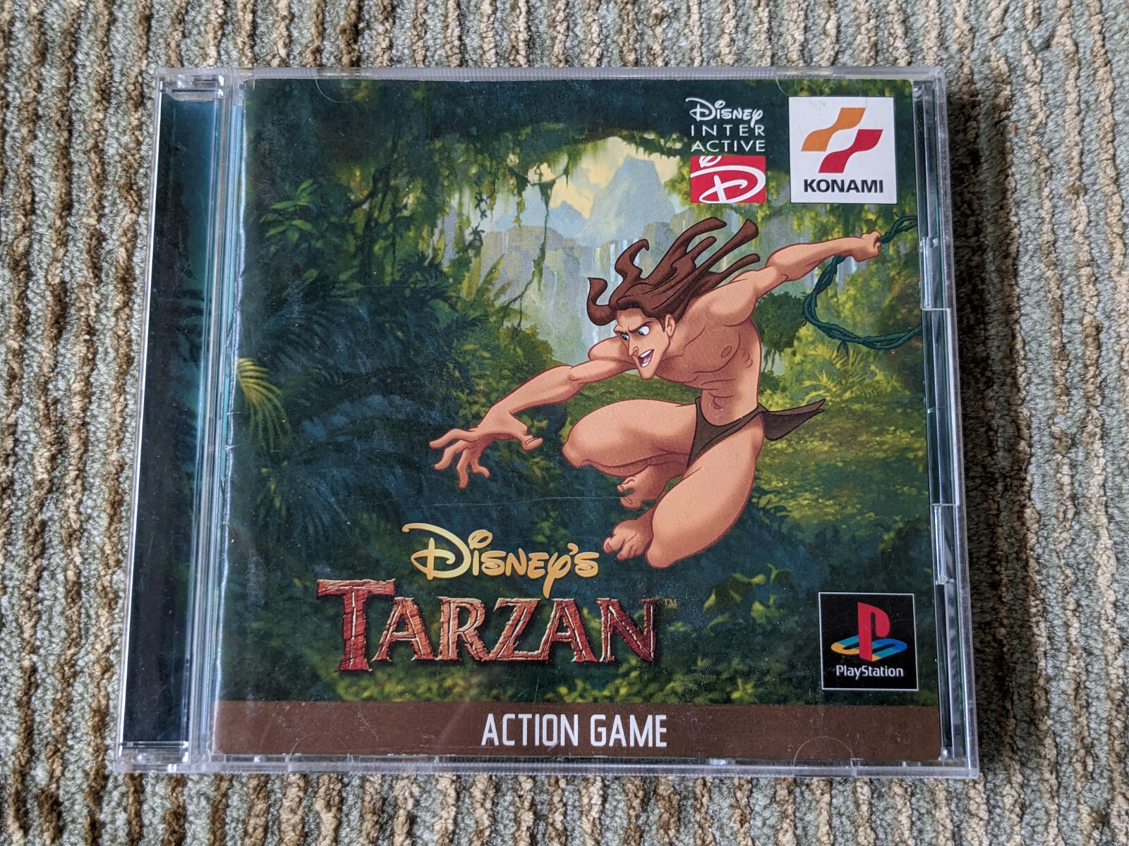 Disney’s Tarzan Sony Playstation PS1 Japanese Complete CIB Tested US SELLER