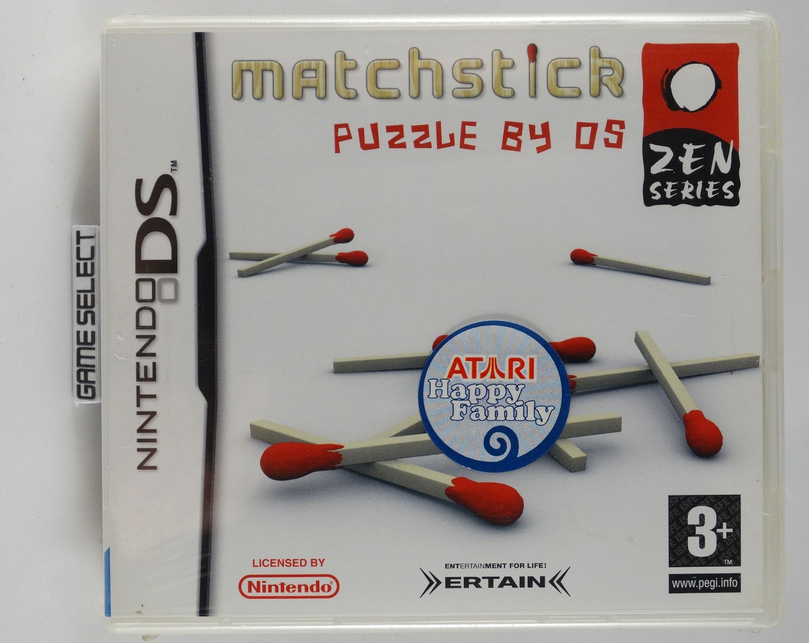 MATCHSTICK PUZZLE BY DS Zen Series Nintendo DS 3DS PAL Sealed New