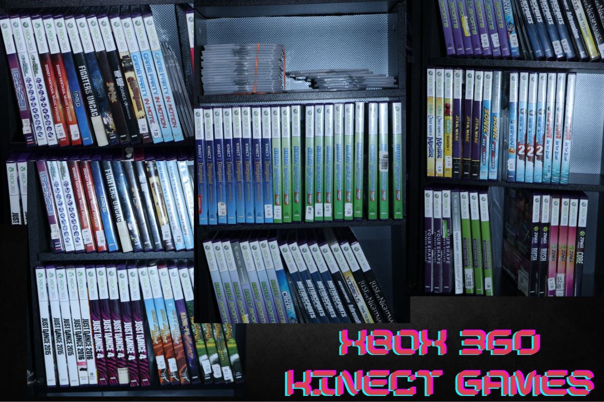 MICROSOFT XBOX 360 GAME LOT YOU PICK KINECT BUY 2 GET 1 50% OFF SCRATCH FREE
