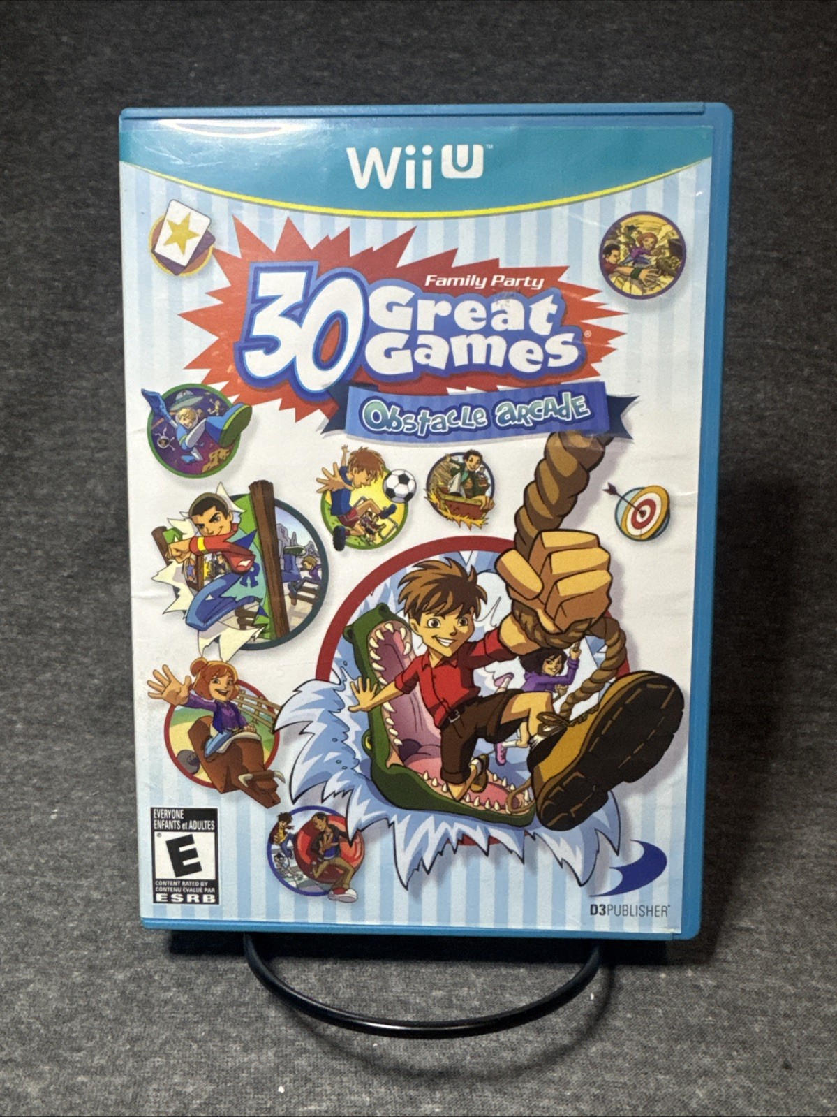 Family Party: 30 Great Games Obstacle Arcade Nintendo Wii U CIB
