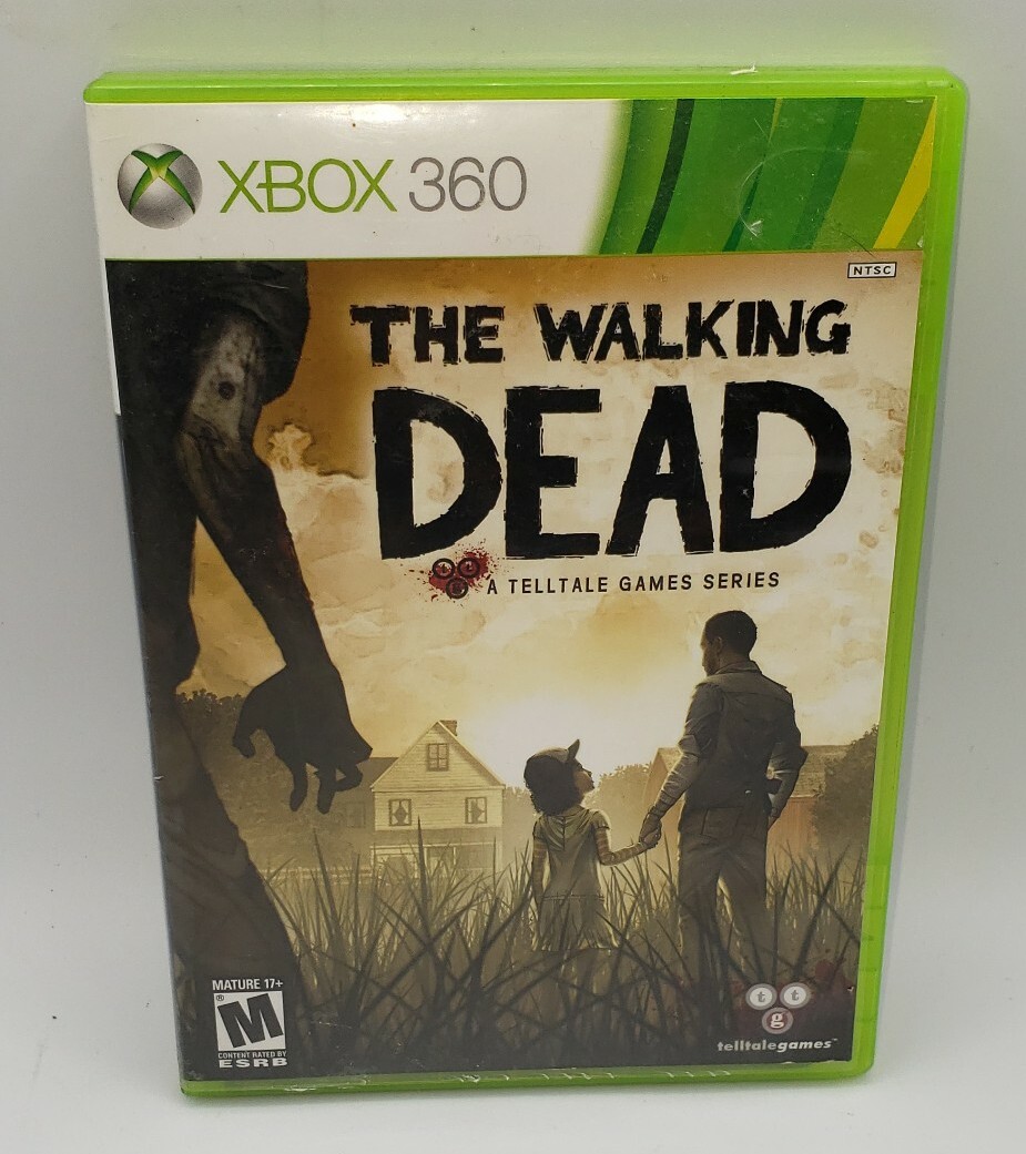 The Walking Dead Xbox 360 CIB Telltale W Bonus Survival Instinct Disc TESTED