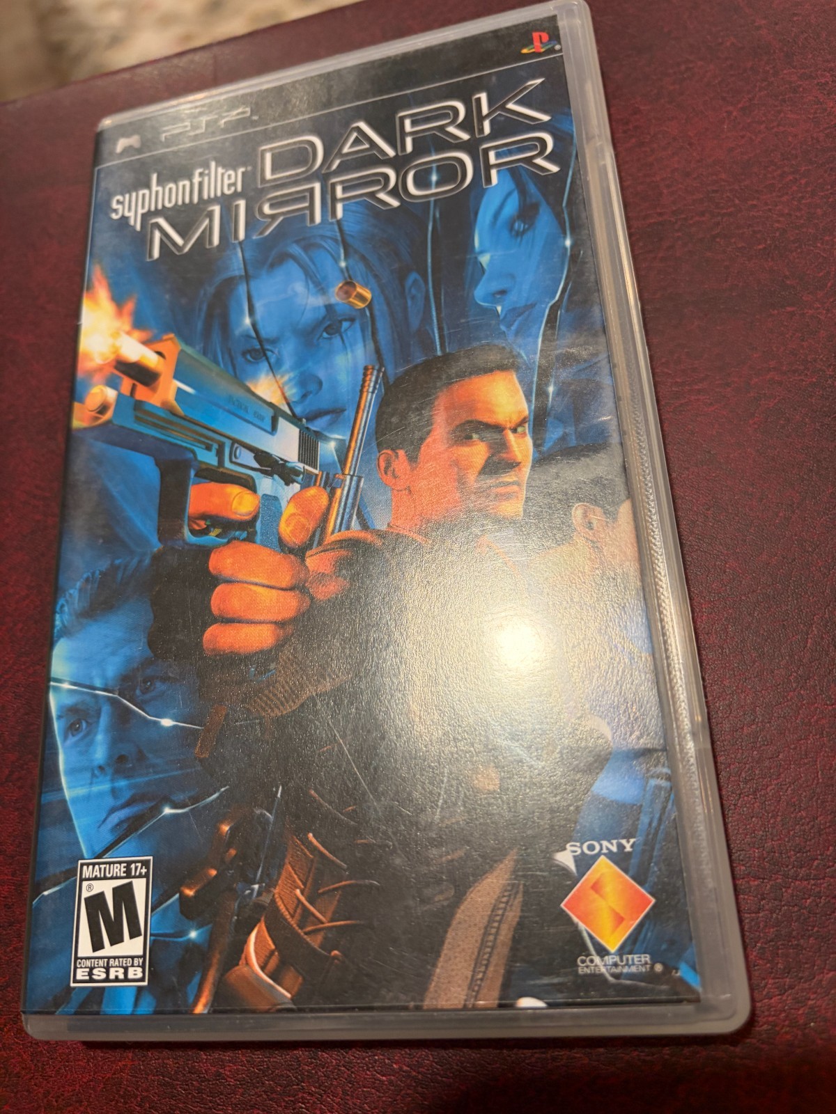 Syphon Filter: Dark Mirror (Sony PSP, 2006) Complete With Manual & Reg, clean