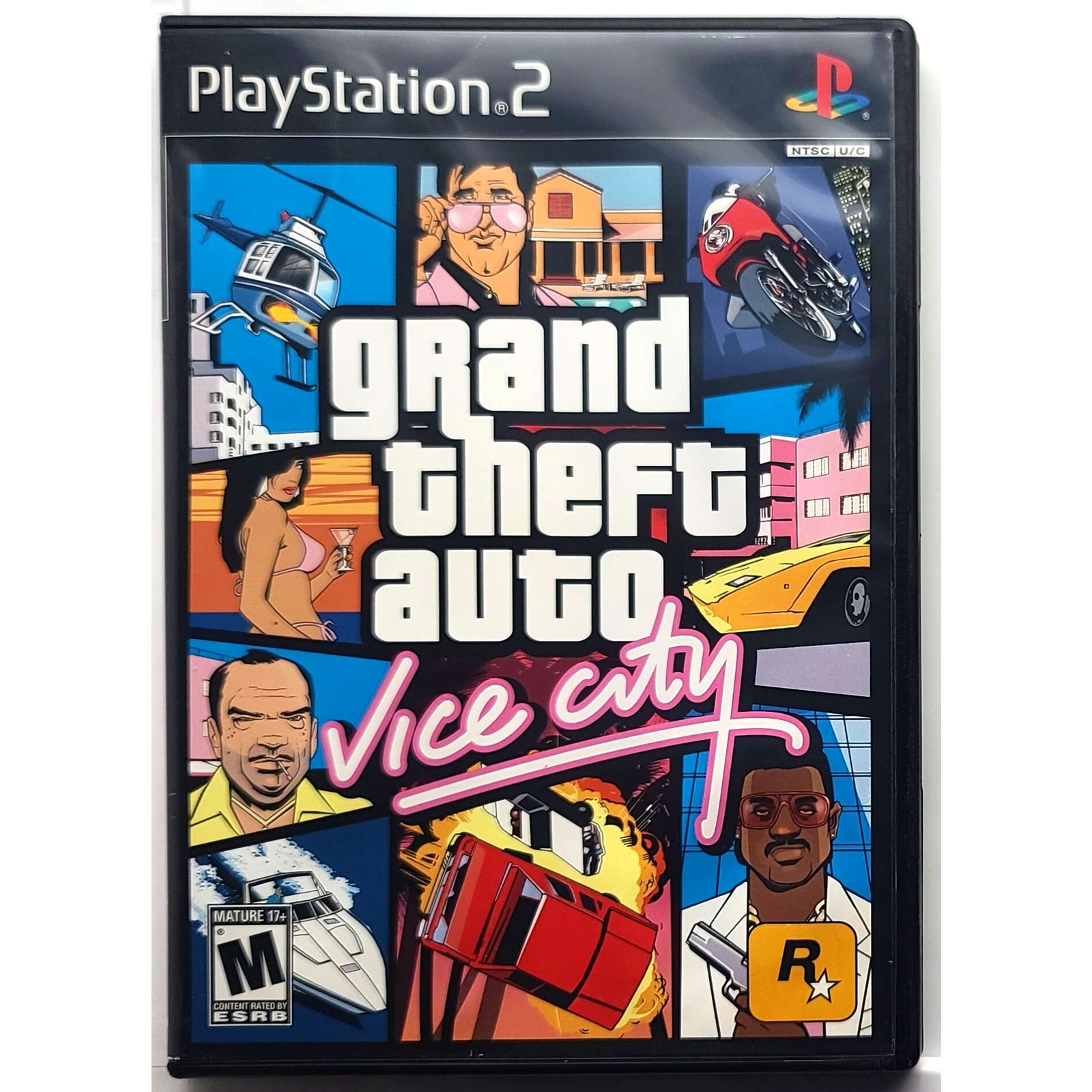 Grand Theft Auto Vice City – Sony Playstation 2 Pristine 180 Day Guarantee PS2