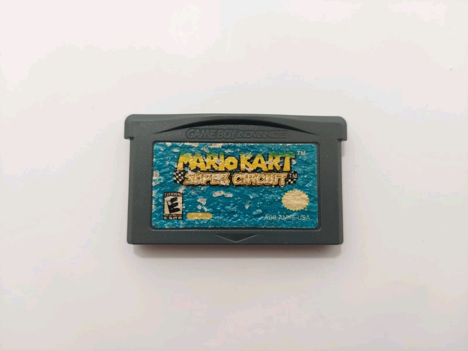 Mario Kart Super Circuit – GBA Rough Label – Tested Working Free Shipping.