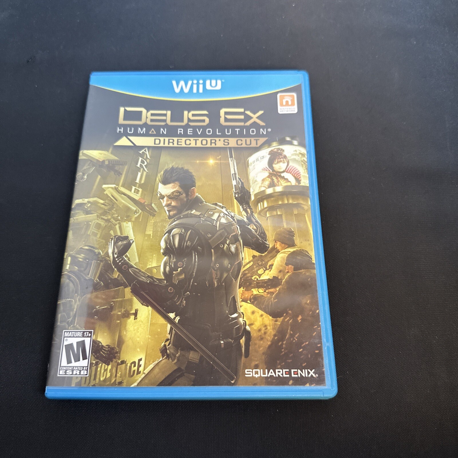 Deus Ex: Human Revolution – Director’s Cut – Nintendo Wii U – Great Condition!