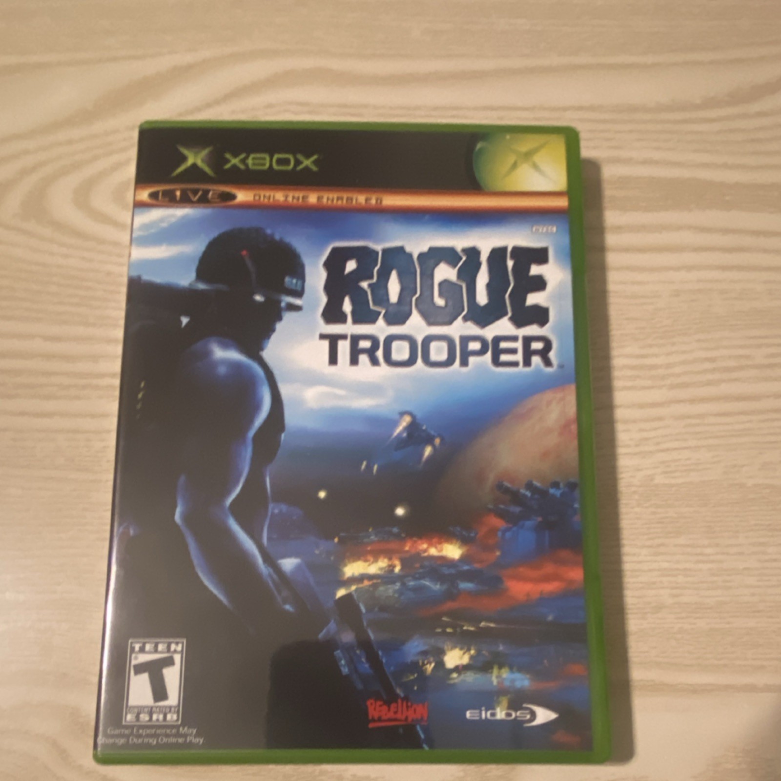 Eidos Interactive Rogue Trooper Xbox Shooter Action & Adventure T Manual Online