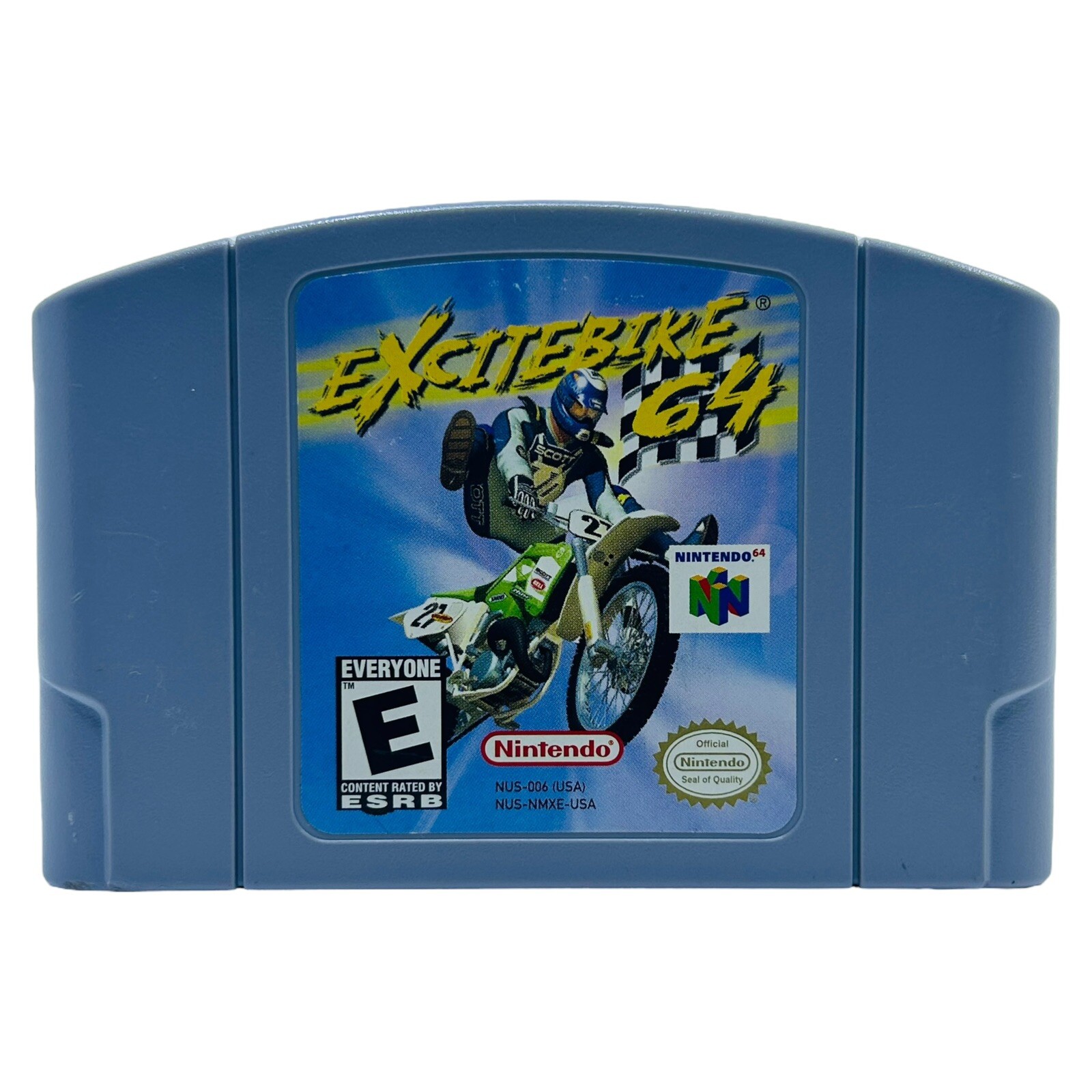 Excitebike 64 (Nintendo 64, 2000) Authentic Tested N64 Game Cartridge