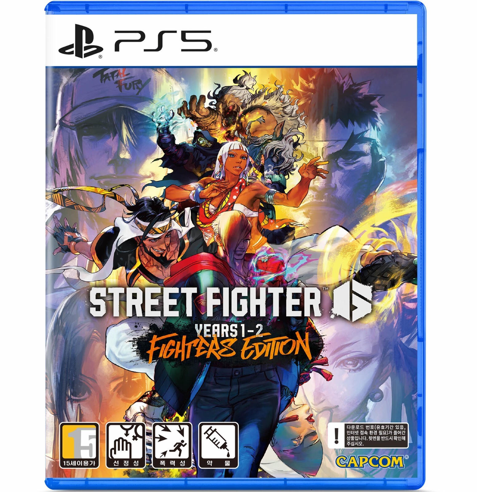 PS5 Street Fighter 6 Years 1-2 Fighters Edition [Korean English Multi] Presale