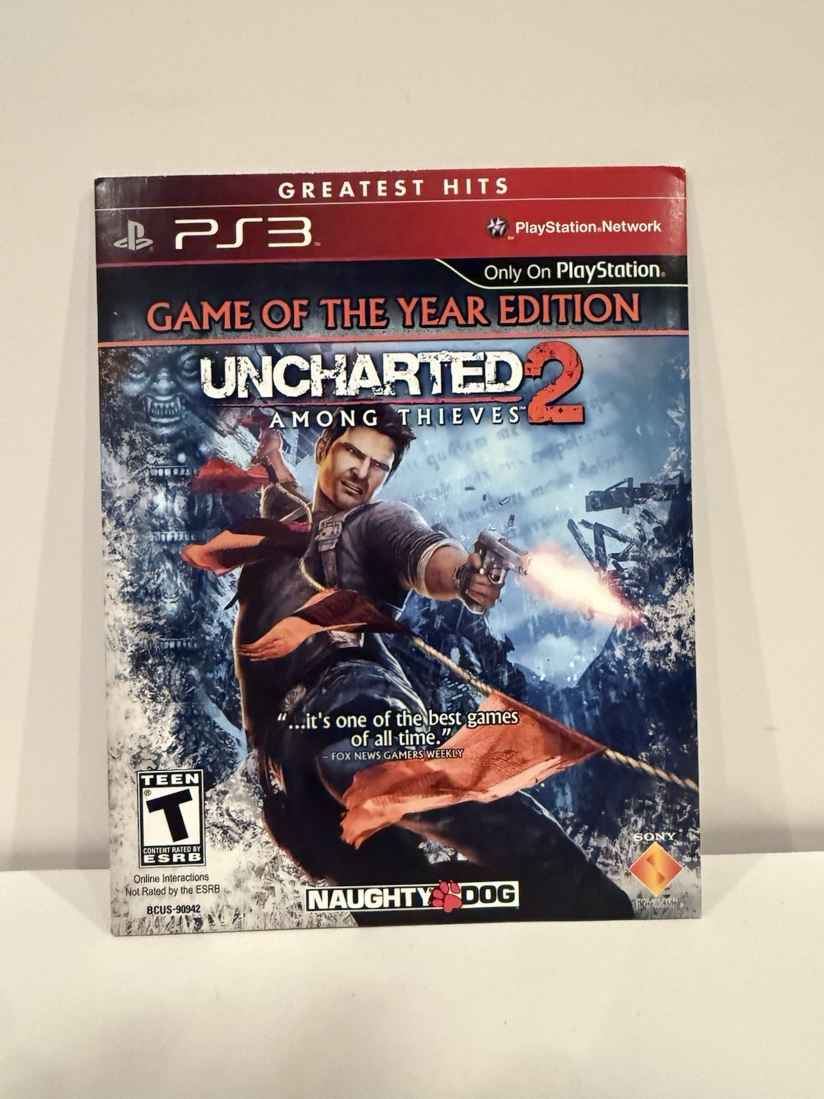 Uncharted 2: Among Thieves — Game of the Year Edition – CIB Complete – Tested