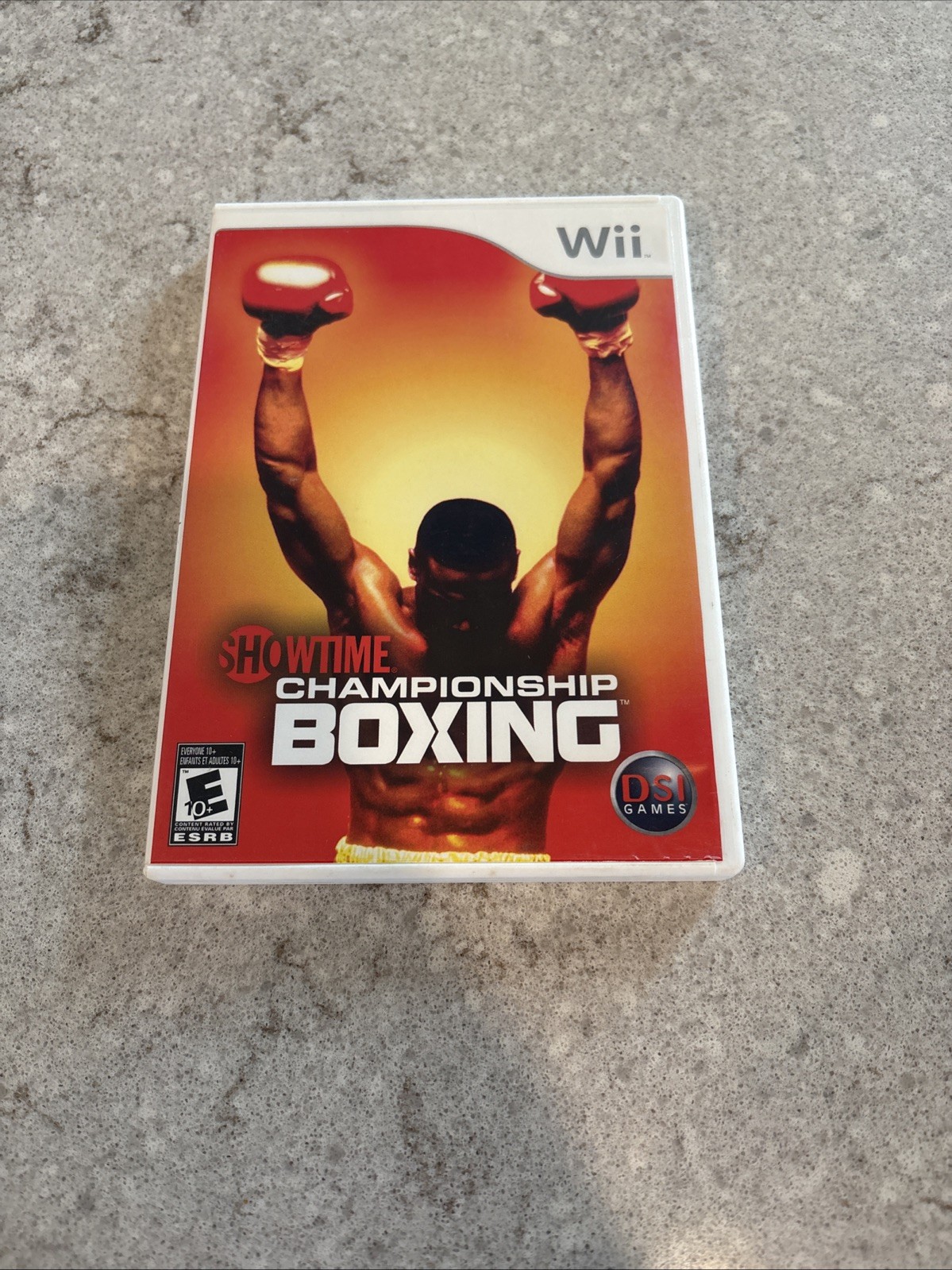 Wii Showtime Championship Boxing Game with Manual Tested Working
