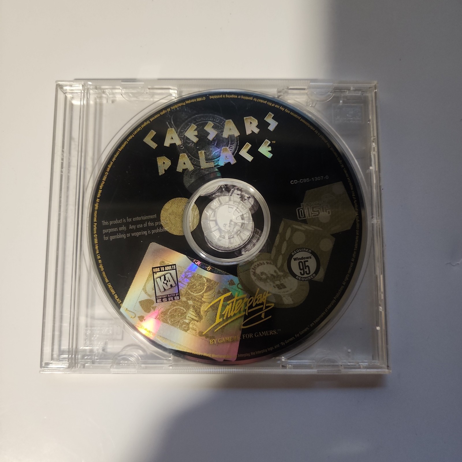 Caesars Palace PC Interplay Windows 95 CD-ROM