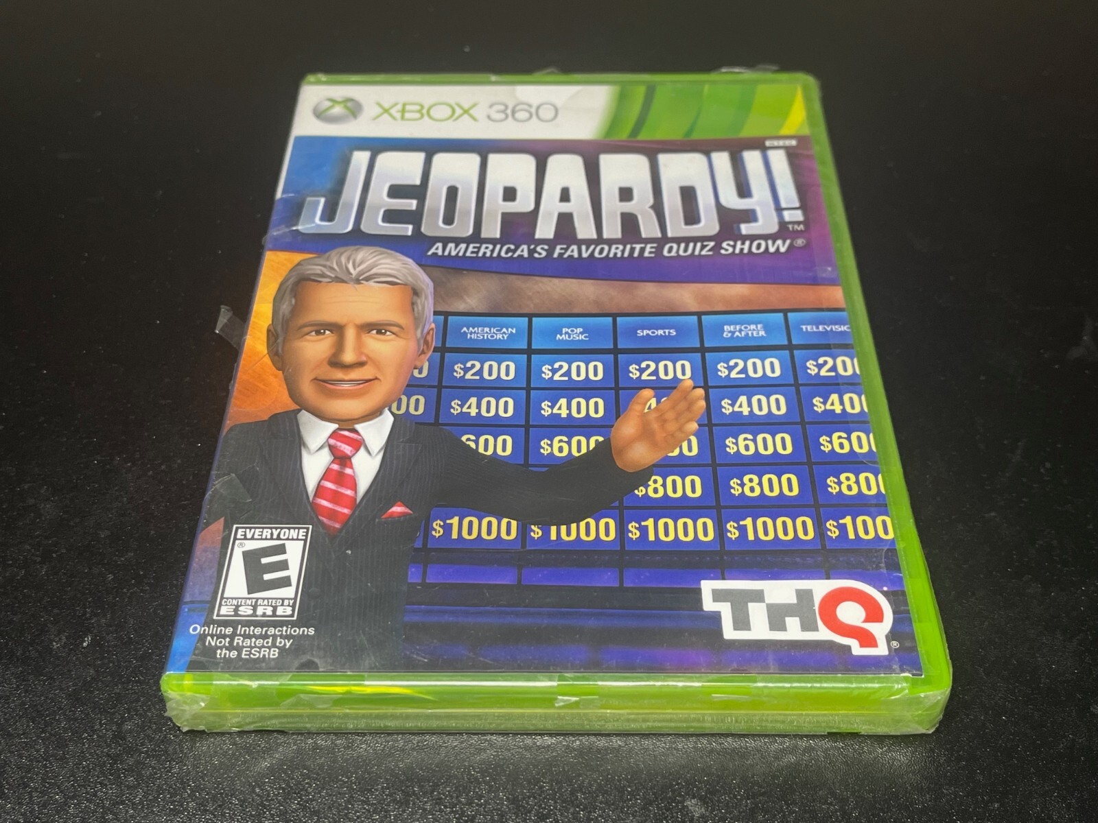 JEOPARDY XBOX 360 🔥Fast Shipping🔥Factory Sealed w/ small tears in seal
