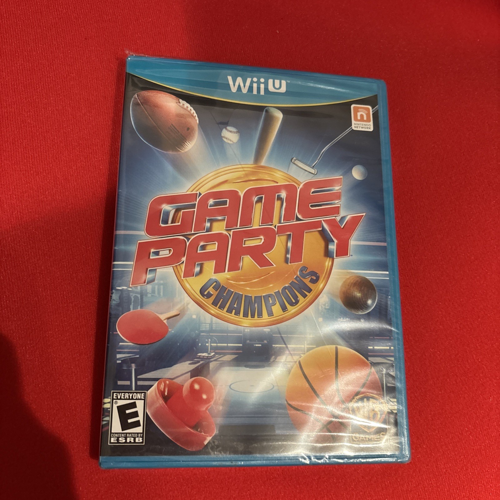Game Party Champions Warner Bros WB Nintendo Wii U BRAND NEW SEALED!
