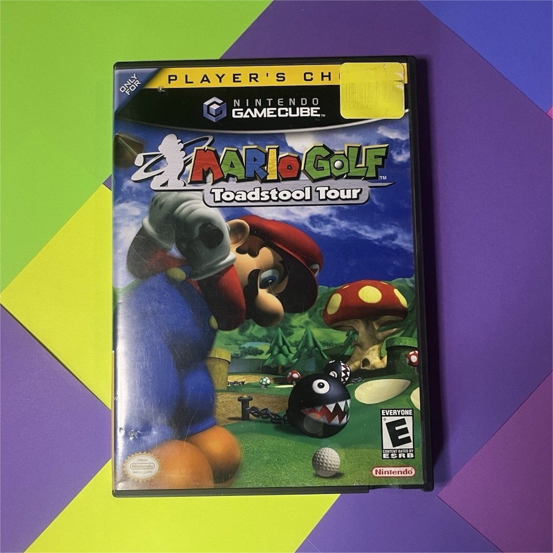 CIB Nintendo Mario Golf: Toadstool Tour Player’s Choice w/ Manual GameCube 2004