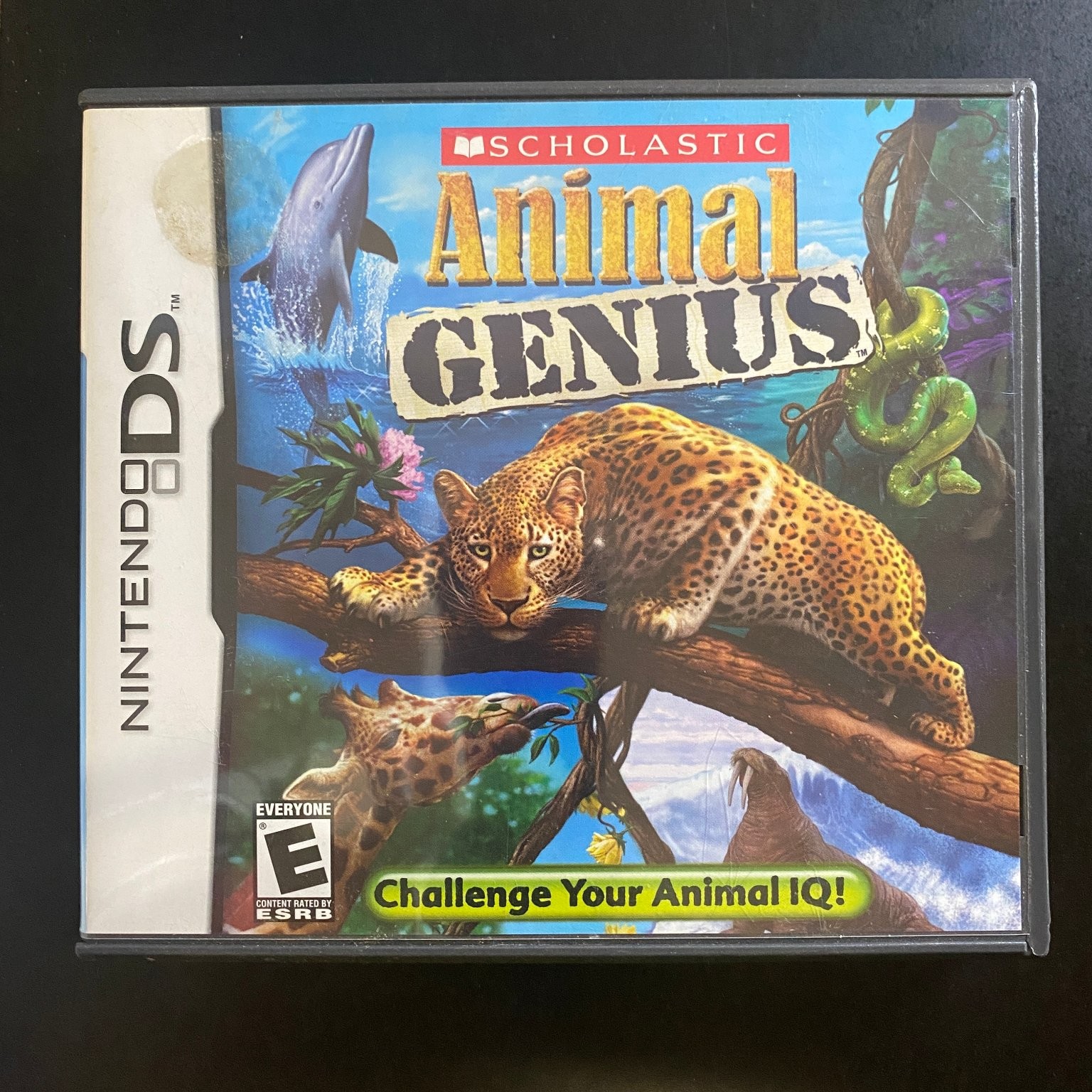 Animal Genius Nintendo DS Video Game Educational Multiplayer Scholastic