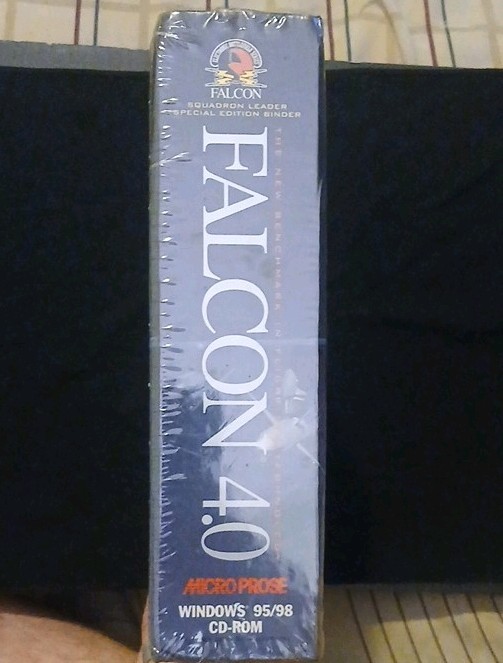 [RARE] Falcon 4.0 – Factory Sealed Binder Edition (MicroProse, 1998)