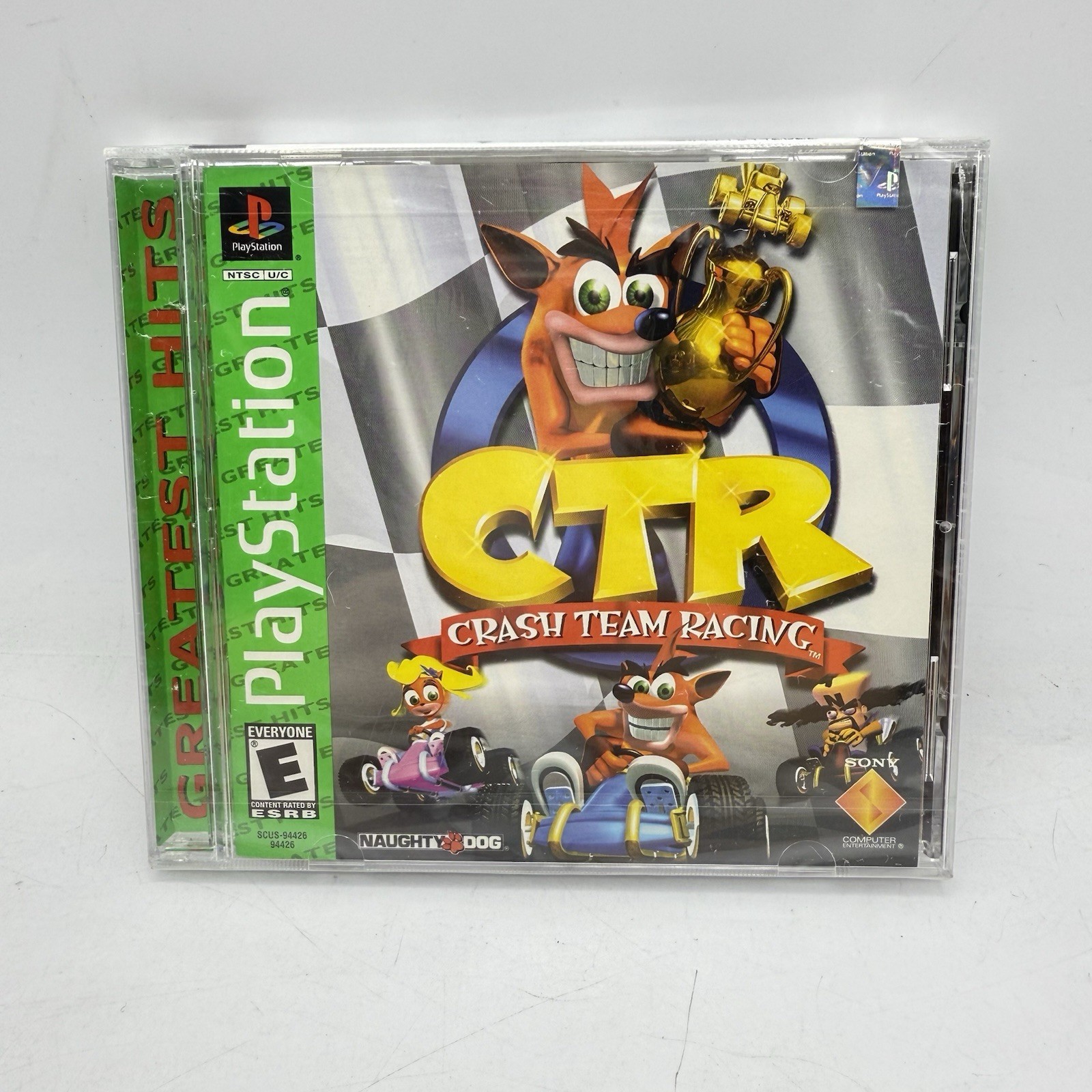 CTR: Crash Team Racing (Sony PlayStation 1, 1999) PS1 BRAND NEW SEALED