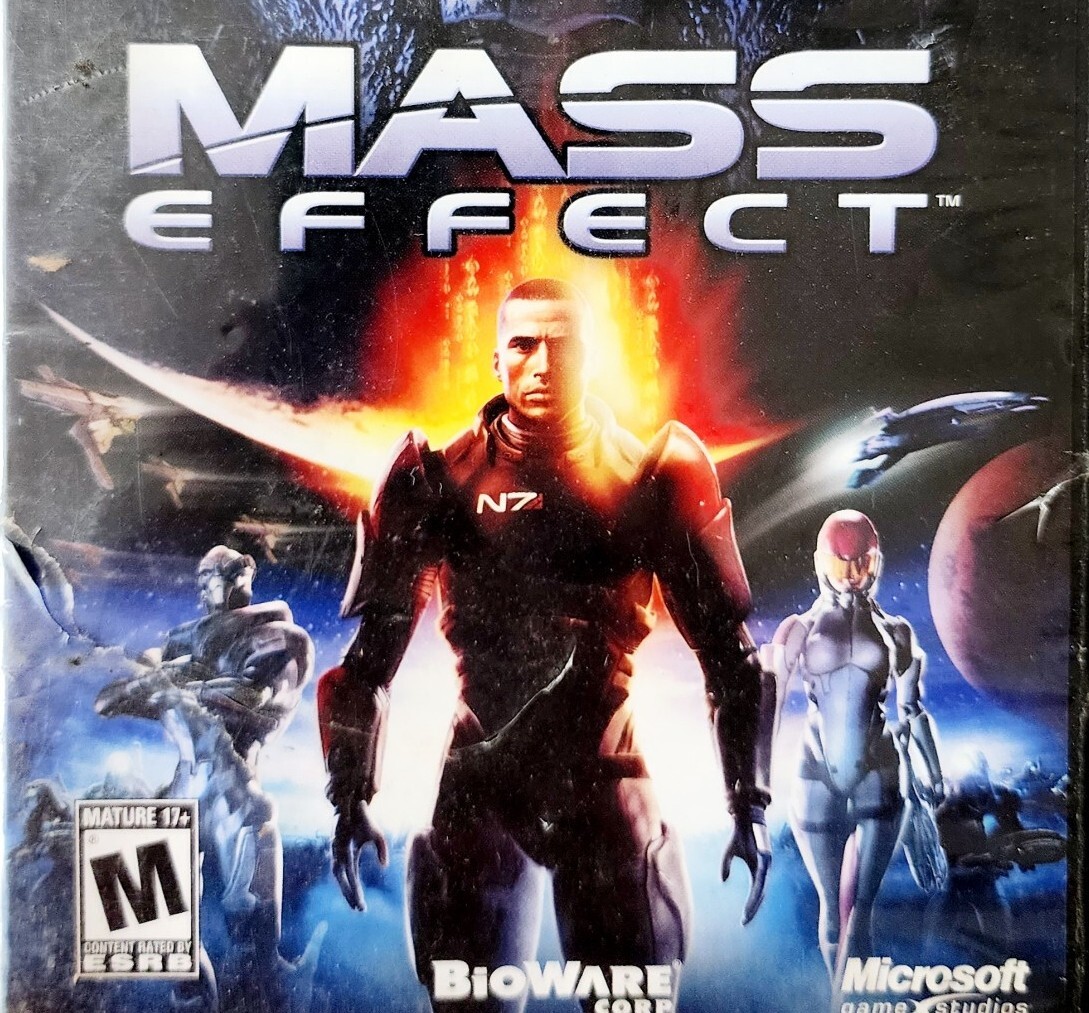Mass Effect XBox 360 Live Video Game Science Fiction Adventure E31