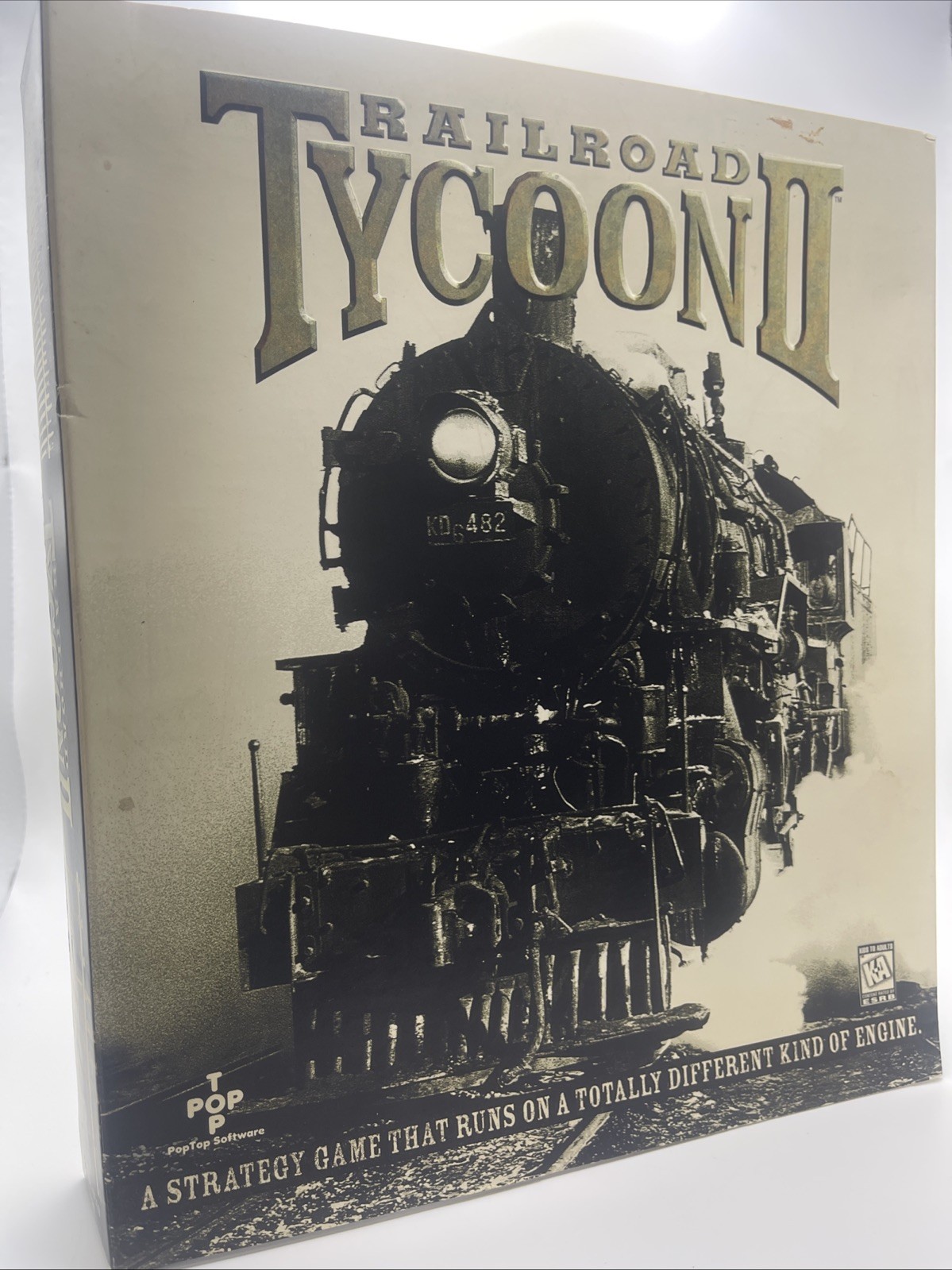 Railroad Tycoon II – PC Big Box Strategy Game / Sim – New See Desc