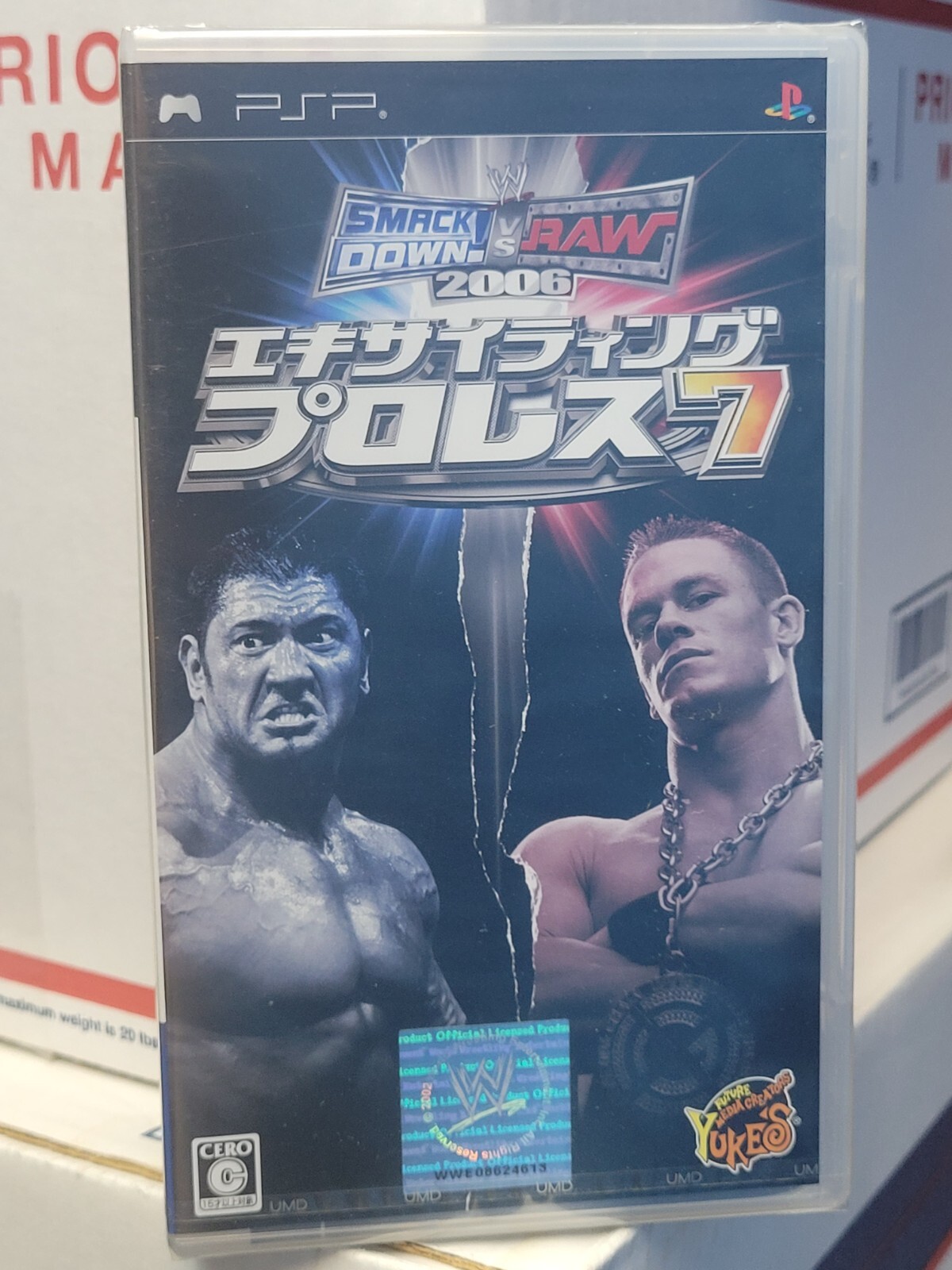 Exciting Pro Wrestling 7 SmackDown! vs RAW 2006 Brand New Factory Sealed JPN PSP