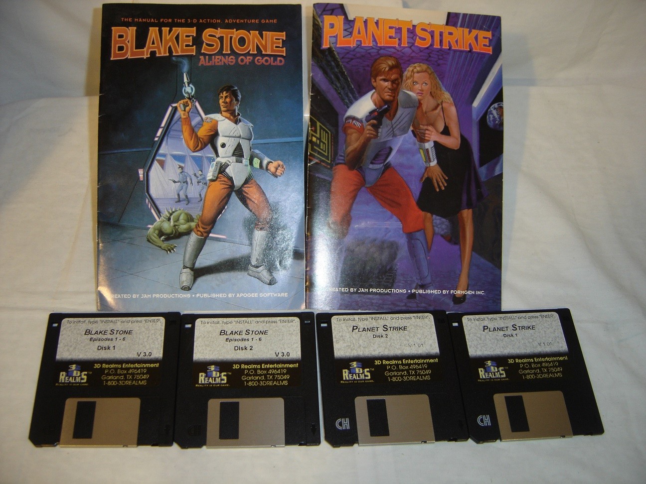 Blake Stone Aliens of Gold and Planet Strike