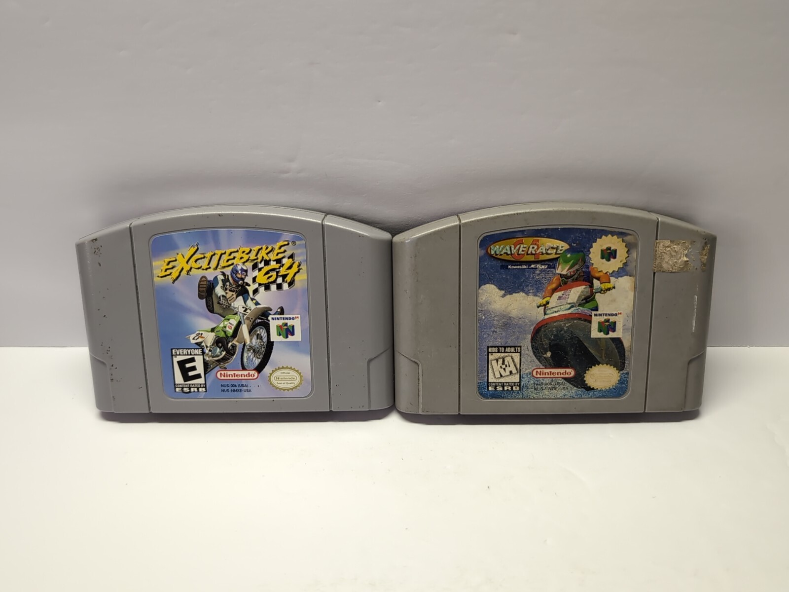 Excitebike 64 & Waverace N64 Nintendo 64 Authentic 2 Games Tested Fast!
