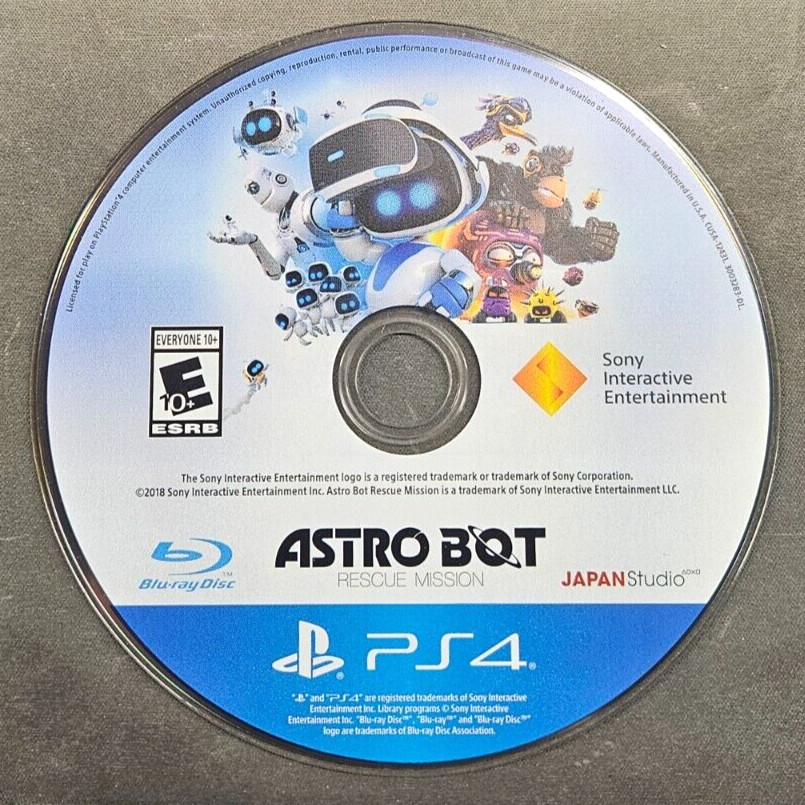 ASTRO BOT RESCUE MISSION (PS4) PLAYSTATION 4 DISC ONLY