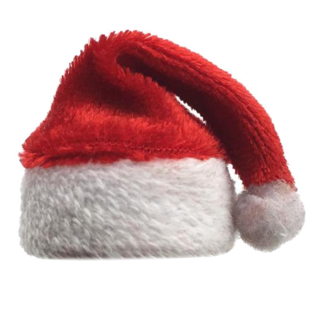 1:6 Red Cloth Christmas Hat Xmas 7cm for 12” Phicen/Kumik Figure Toys