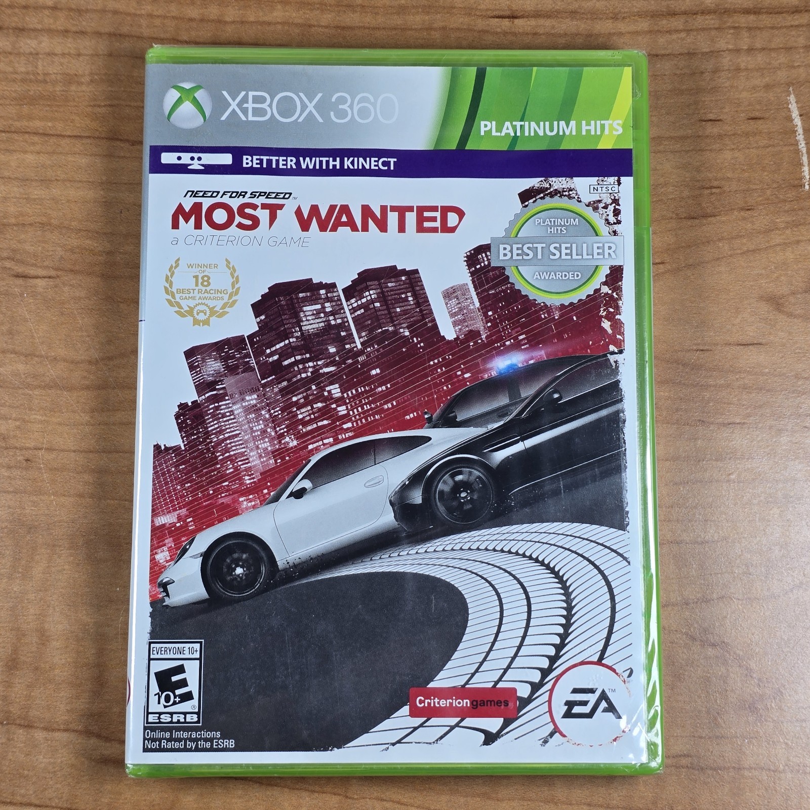 Need for Speed Most Wanted 2012 Platinum Hits Xbox 360 Sealed
