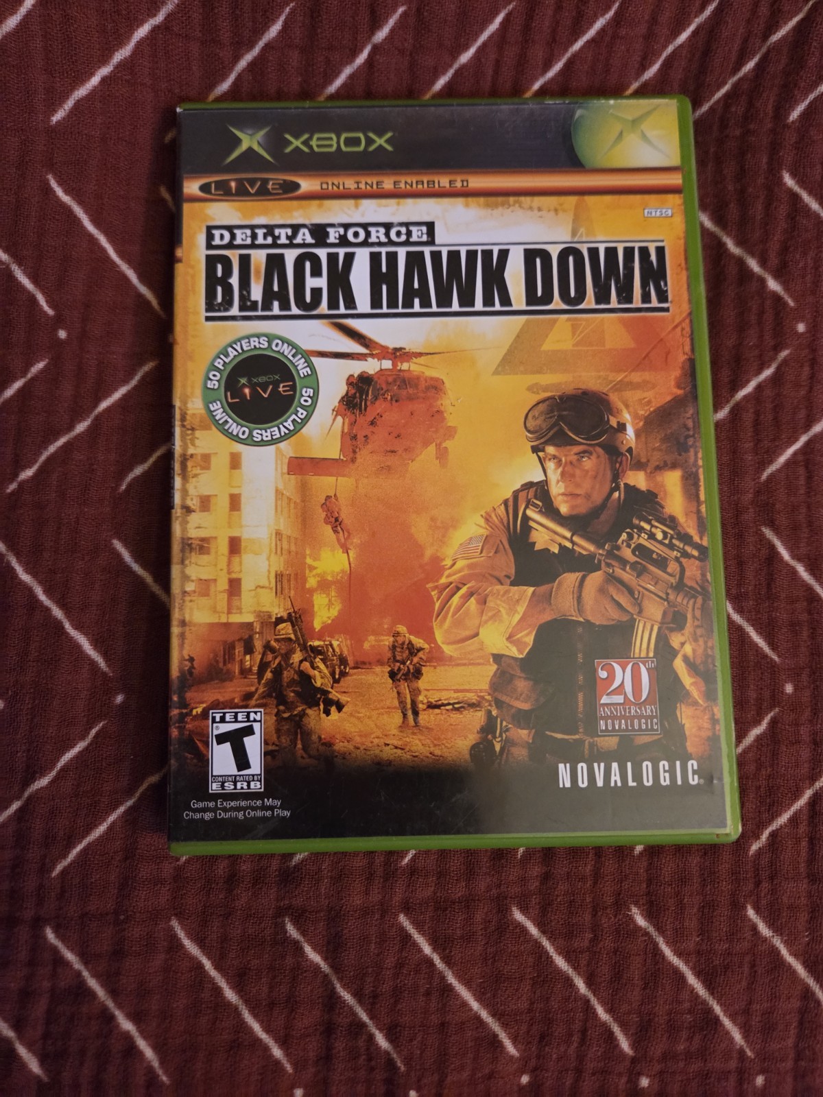 Delta Force Black Hawk Down Xbox NovaLogic Multiplayer Online Playability