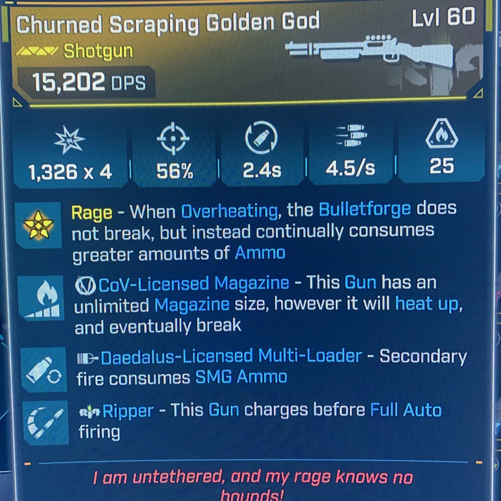 Borderlands 4⭐️LVL 60 GOD ROLL GOLDEN BOD MAX DMG⭐️All PLATFORM
