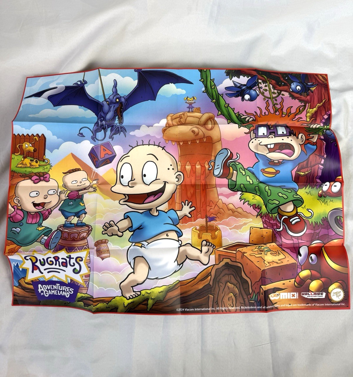 Rugrats Adventures in Gameland V1 NES Nintendo Limited Run Games – Complete!