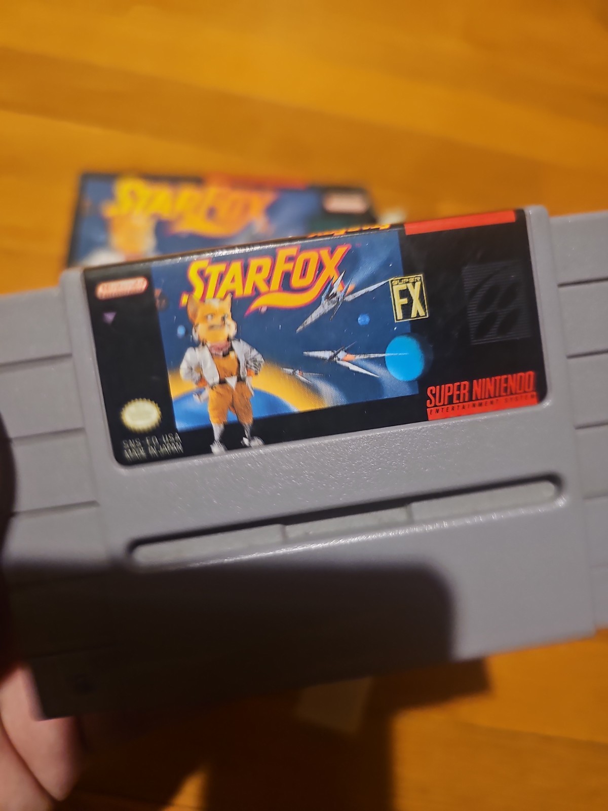 Star Fox Super Nintendo Game Very Good Condition Collectible Super FX Manual Box