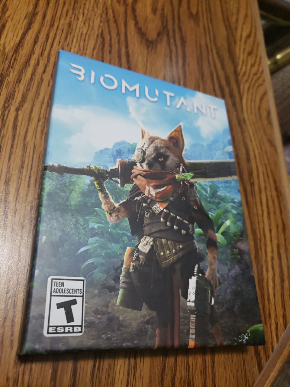 Biomutant PC game rated teen THQ Nordic Discs Have Light Marks Good Condition