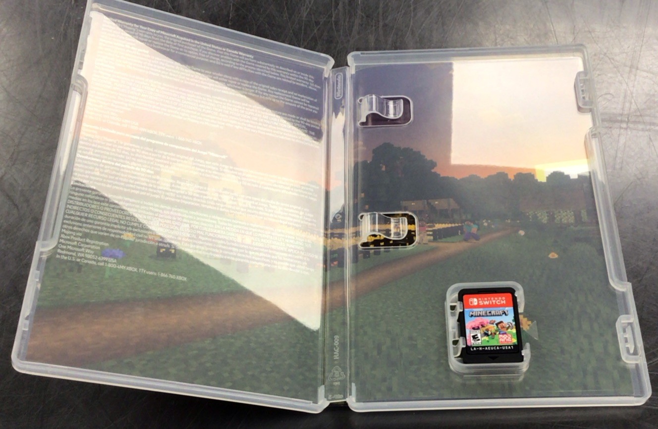 Mojang Minecraft Nintendo Switch Game, E10+, NTSC-U/C, Multiplayer, Action