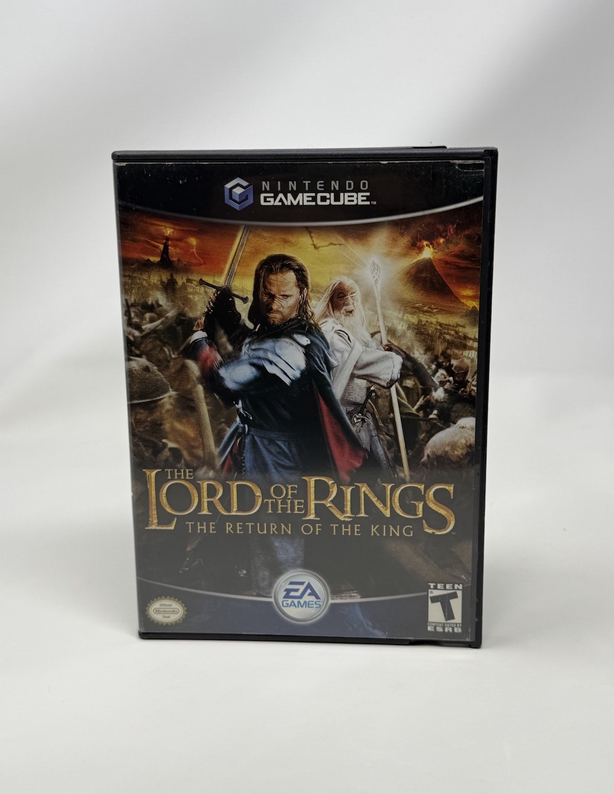 Lord of the Rings The Return of the King Nintendo GameCube Complete CIB Tested