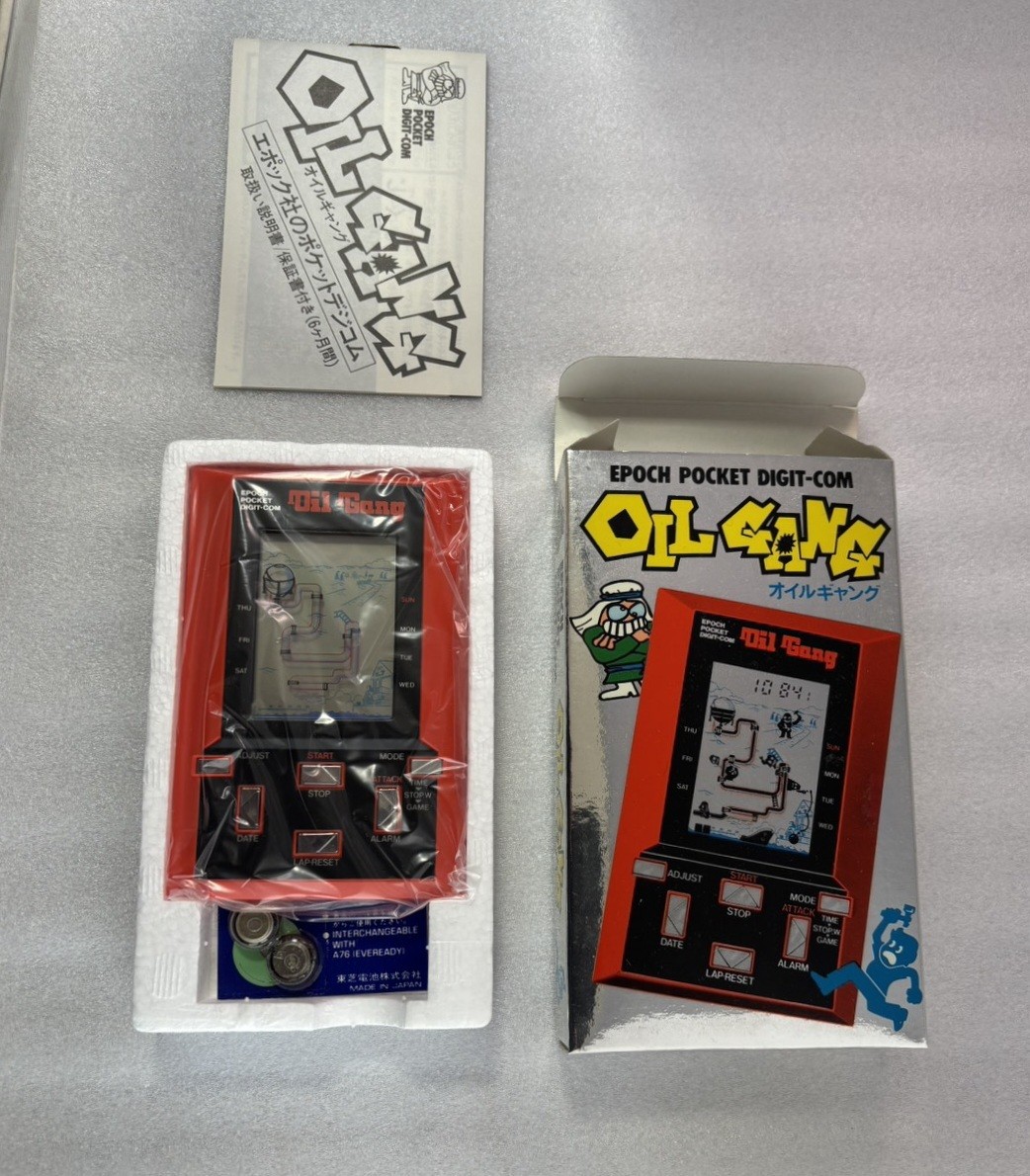 Bandai Game & Watch Oil Gang Handheld Game Console