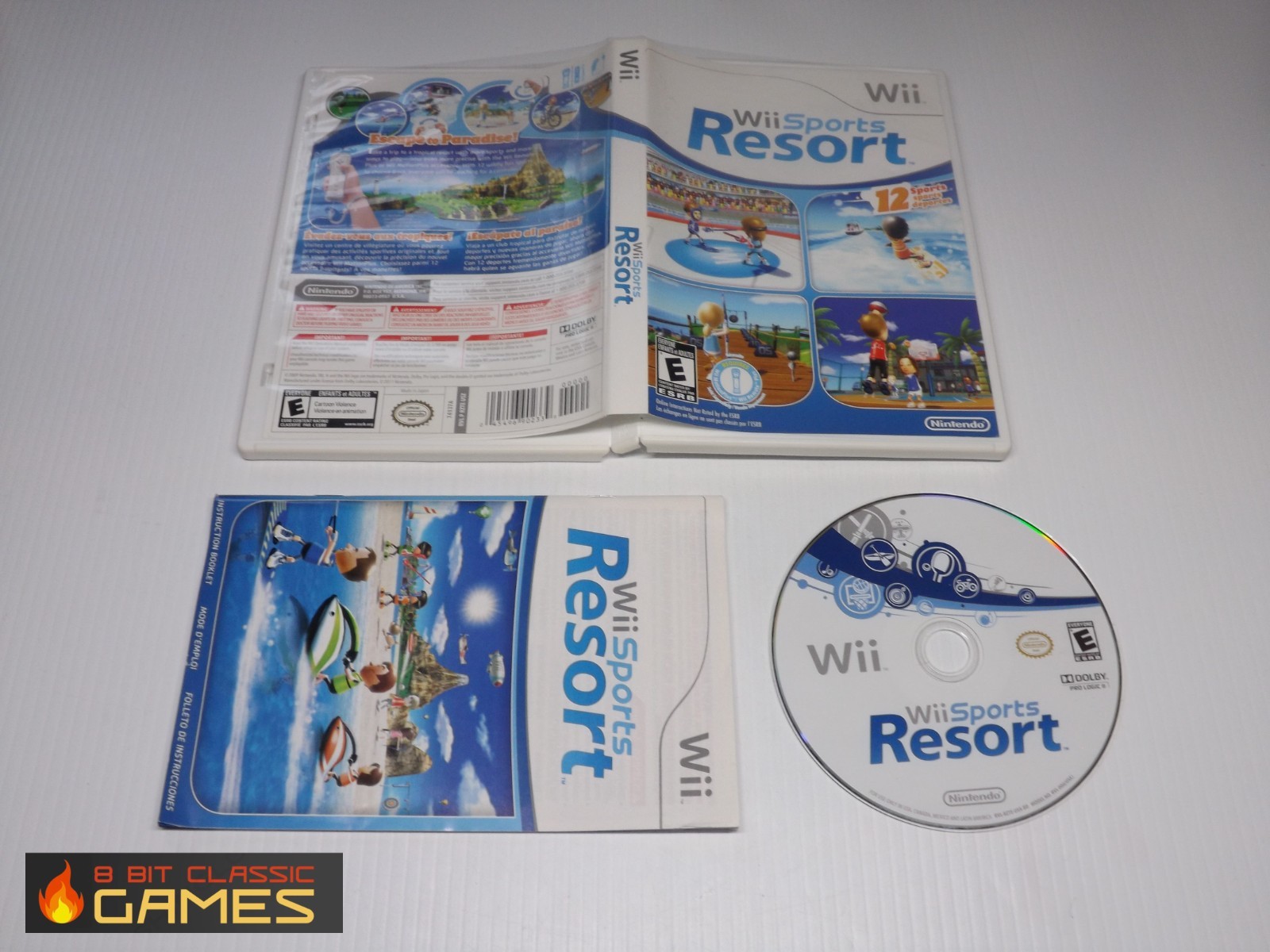 Wii Sports Resort COMPLETE – NINTENDO Wii & Wii U – FAST SHIPPING 71a