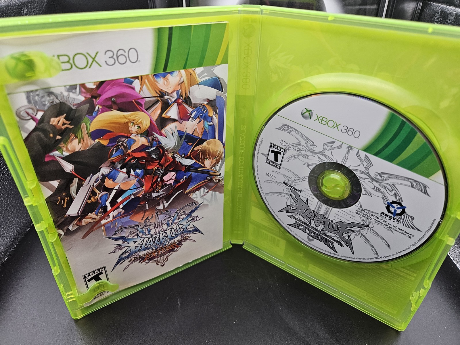 BlazBlue: Continuum Shift Extend / Microsoft Xbox 360 / CIB / Clean / Read