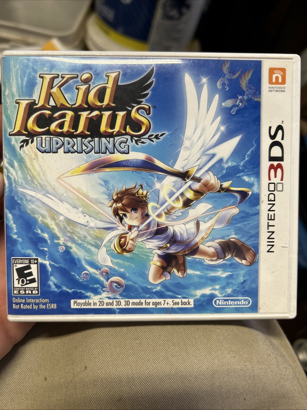 Nintendo 3DS Kid Icarus: Uprising Complete CIB with AR Cards Tested