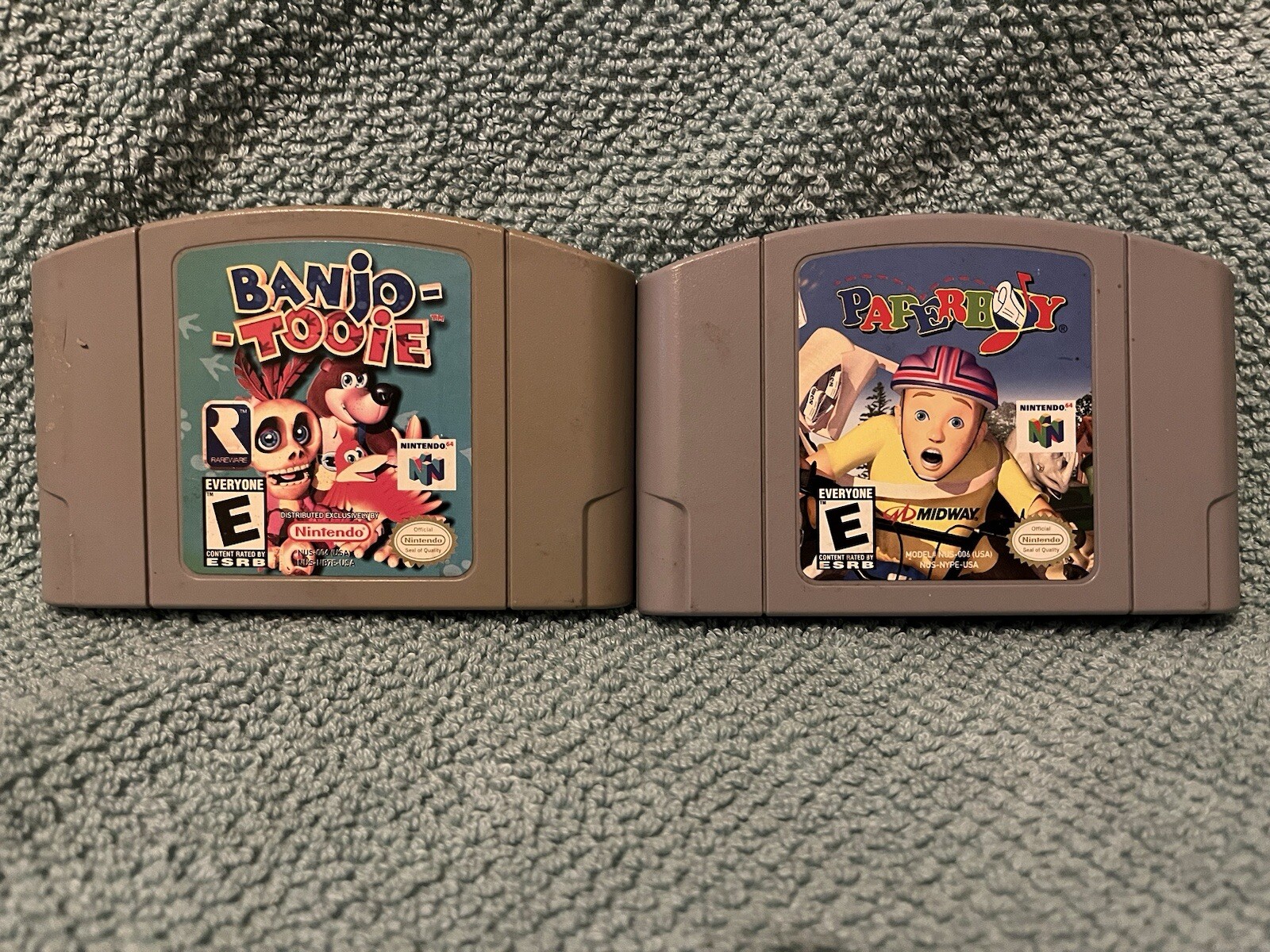 Banjo Tooie – Paperboy (N64) Game Cartridges✨ Cleaned And Tested 💪🏼