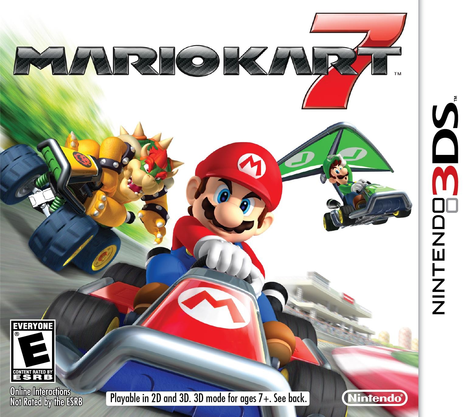 🏎️🌈 Mario Kart 7, Complete (3DS)
