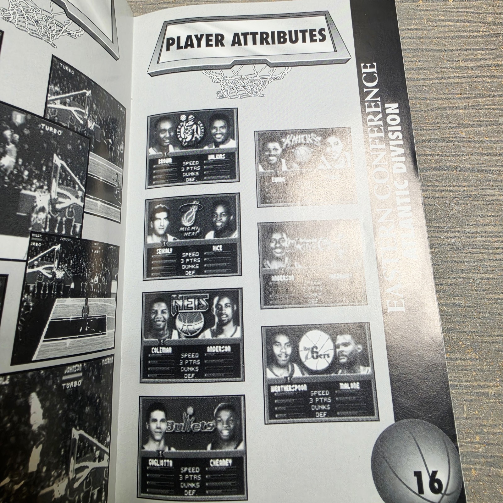 NBA Jam for the Sega CD Console Acclaim Entertainment 1994 Manual Included
