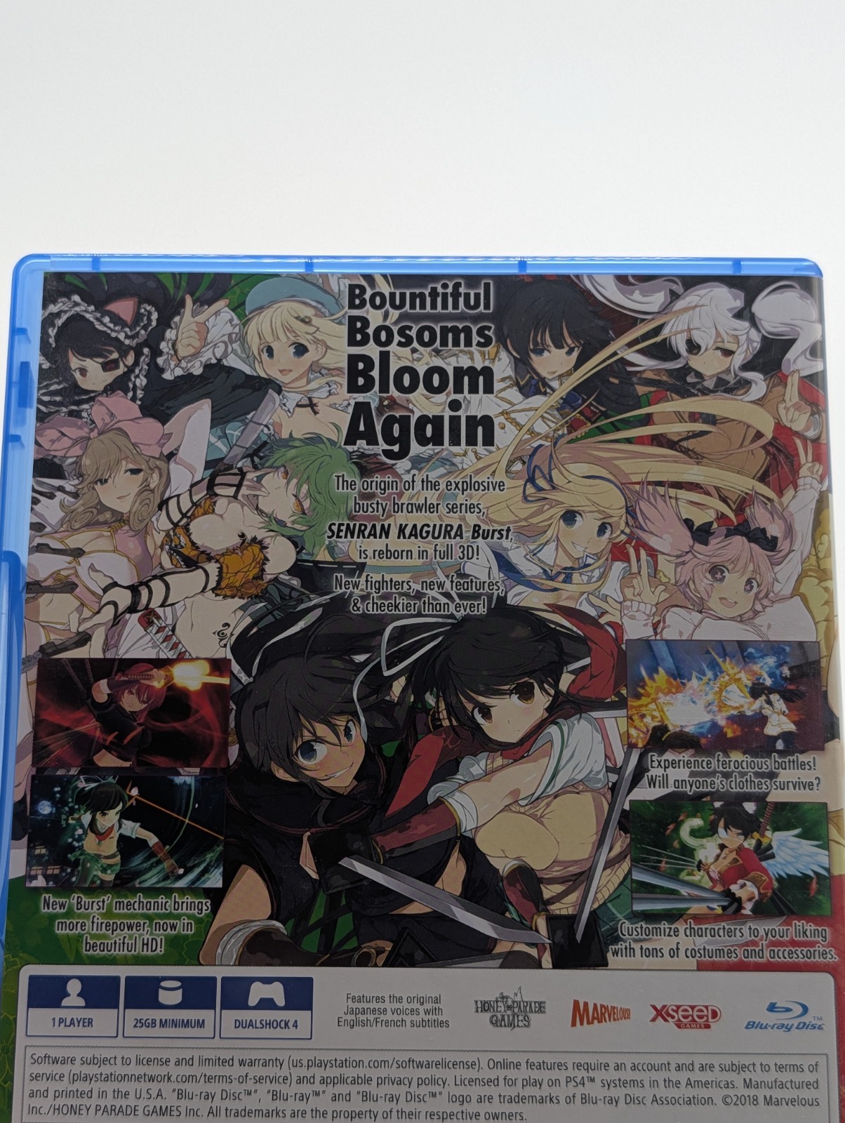 Senran Kagura Burst Re:Newal Tailor-Made Limited Edition PS4 w/ 2-CD Soundtrack