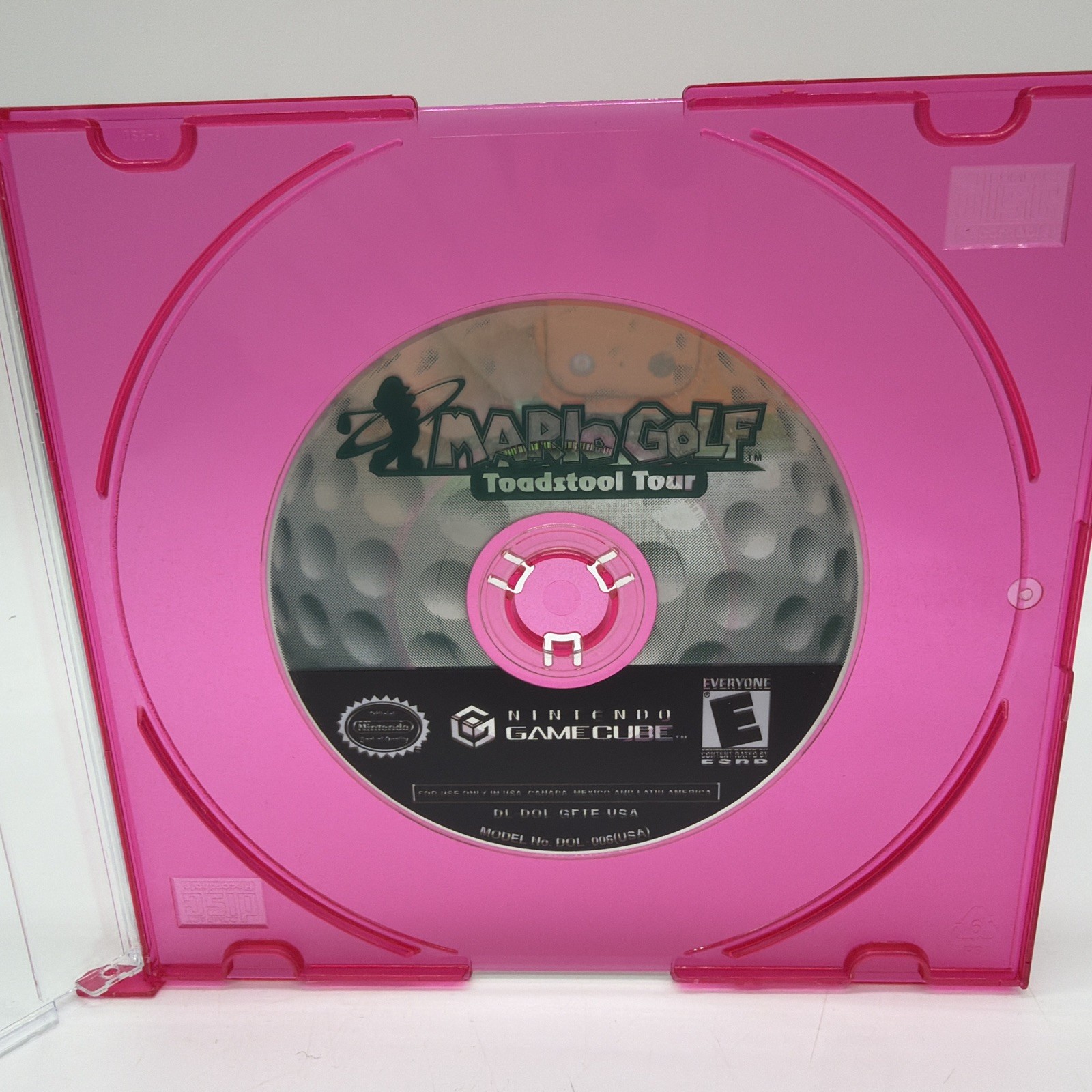 Mario Golf: Toadstool Tour (GameCube, 2003) Loose Disc ONLY TESTED + Working !