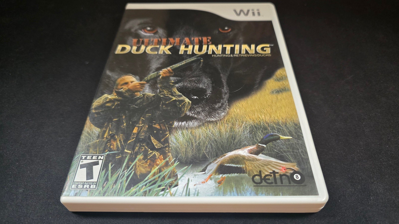 Ultimate Duck Hunting Detn8 Nintendo Wii MINT condition COMPLETE!