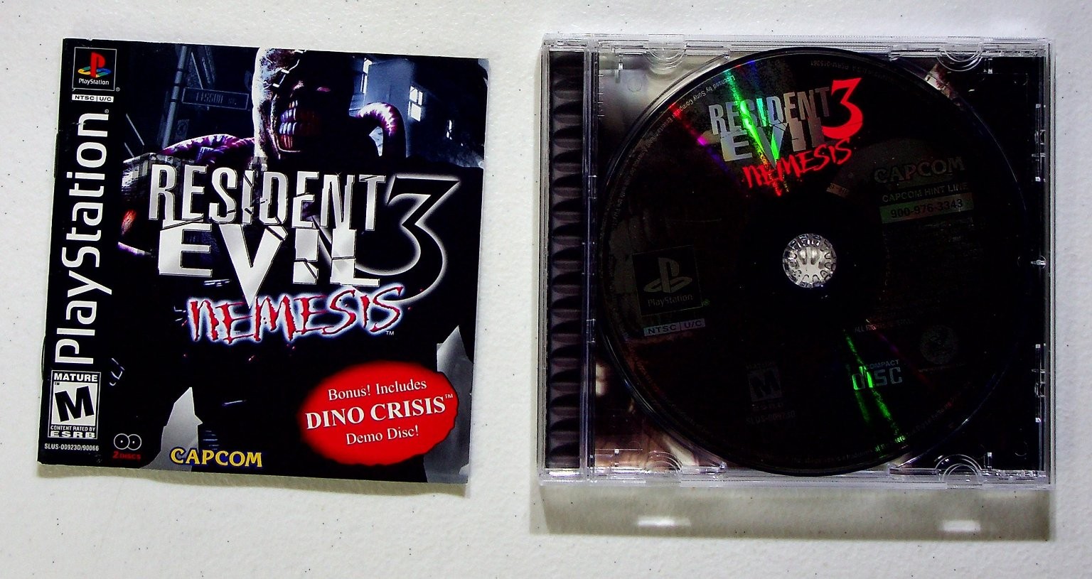 Resident Evil 3 Nemesis PlayStation 1 Survival Horror Video