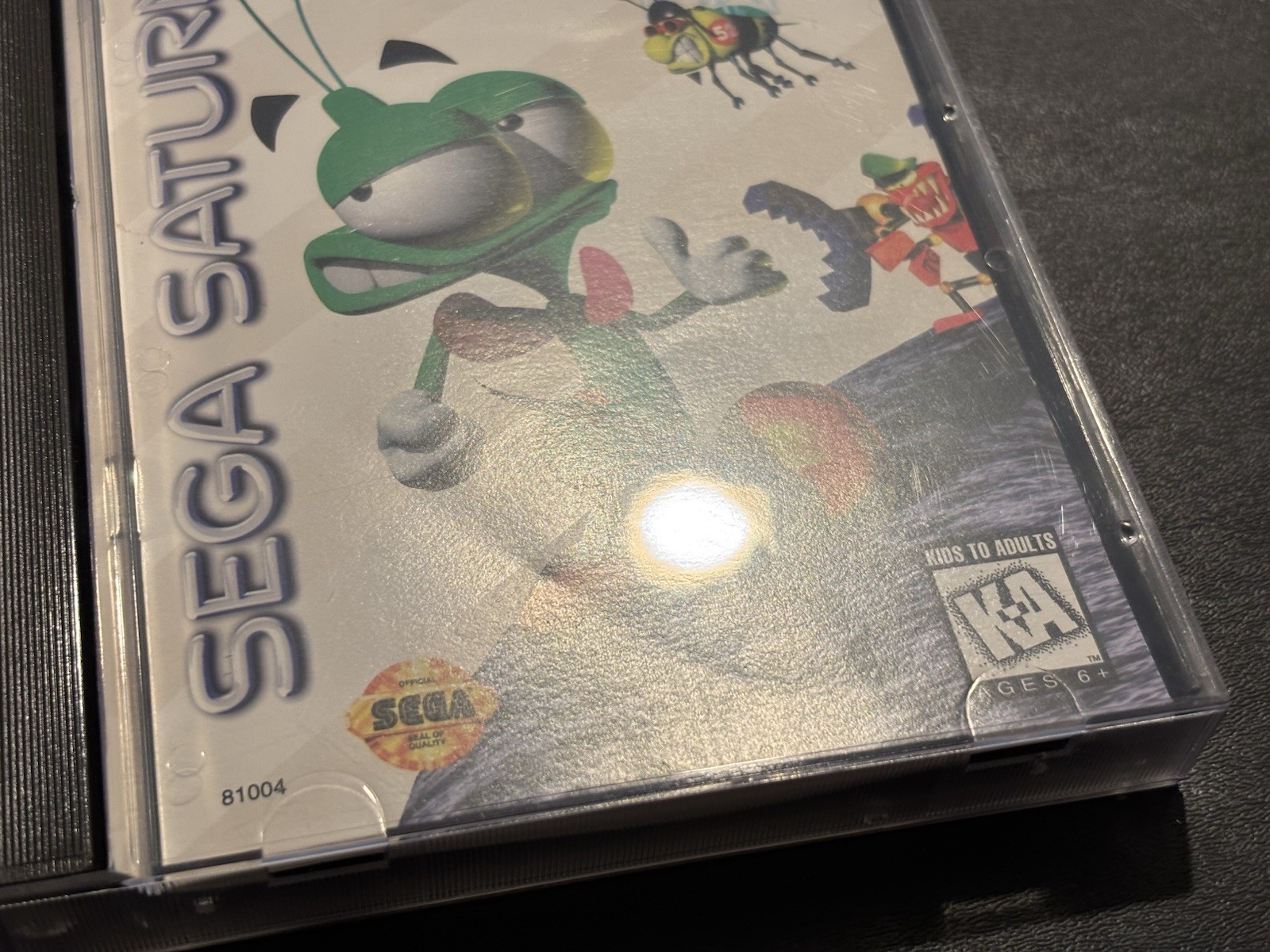 Bug! (Sega Saturn, 1995) CIB Complete With Manual & Reg Card Tested & Works!
