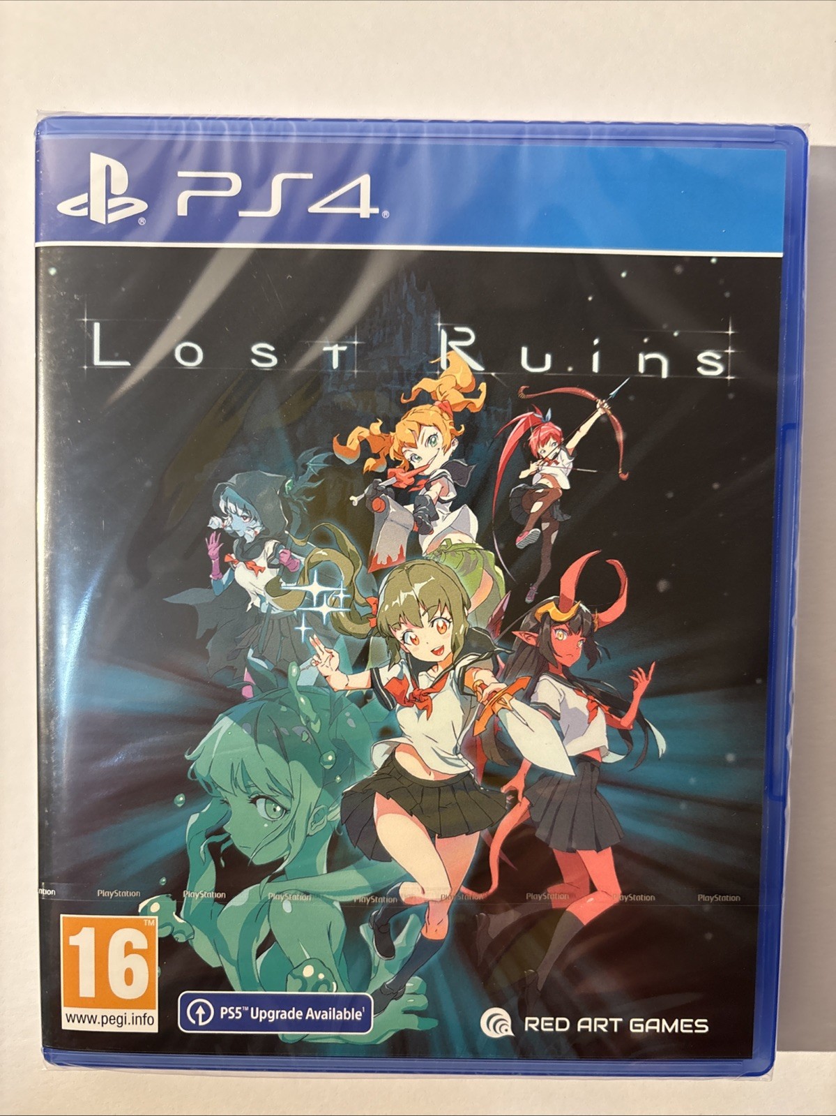 BRAND NEW LOST RUINS PS4 RED ART GAMES USA SELLER PEGI 16 PLAYSTATION 4